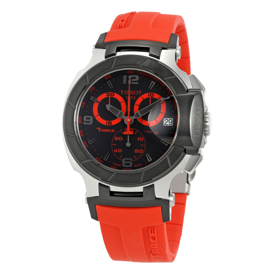 Tissot T-Race Chronograph Black Dial Men