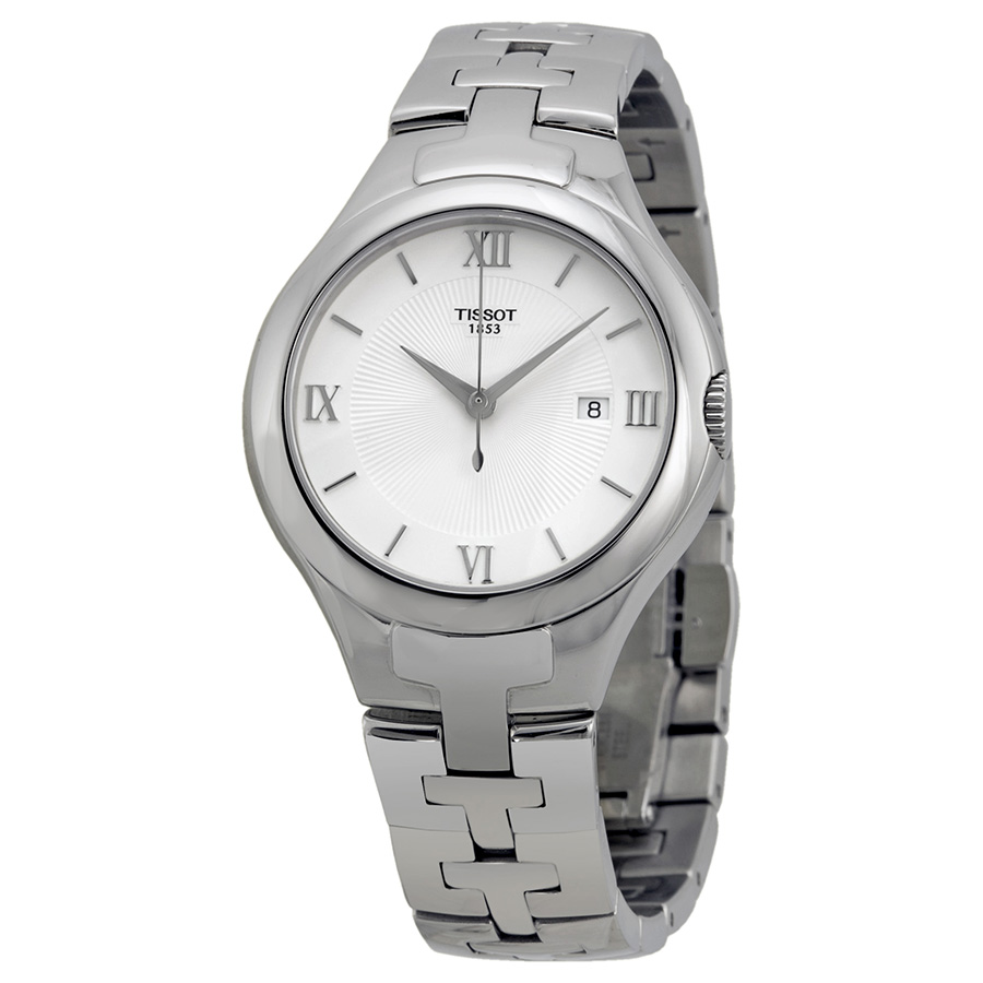 Tissot T-Trend Silver Dial Stainless Steel Ladies Watch T0822101103800
