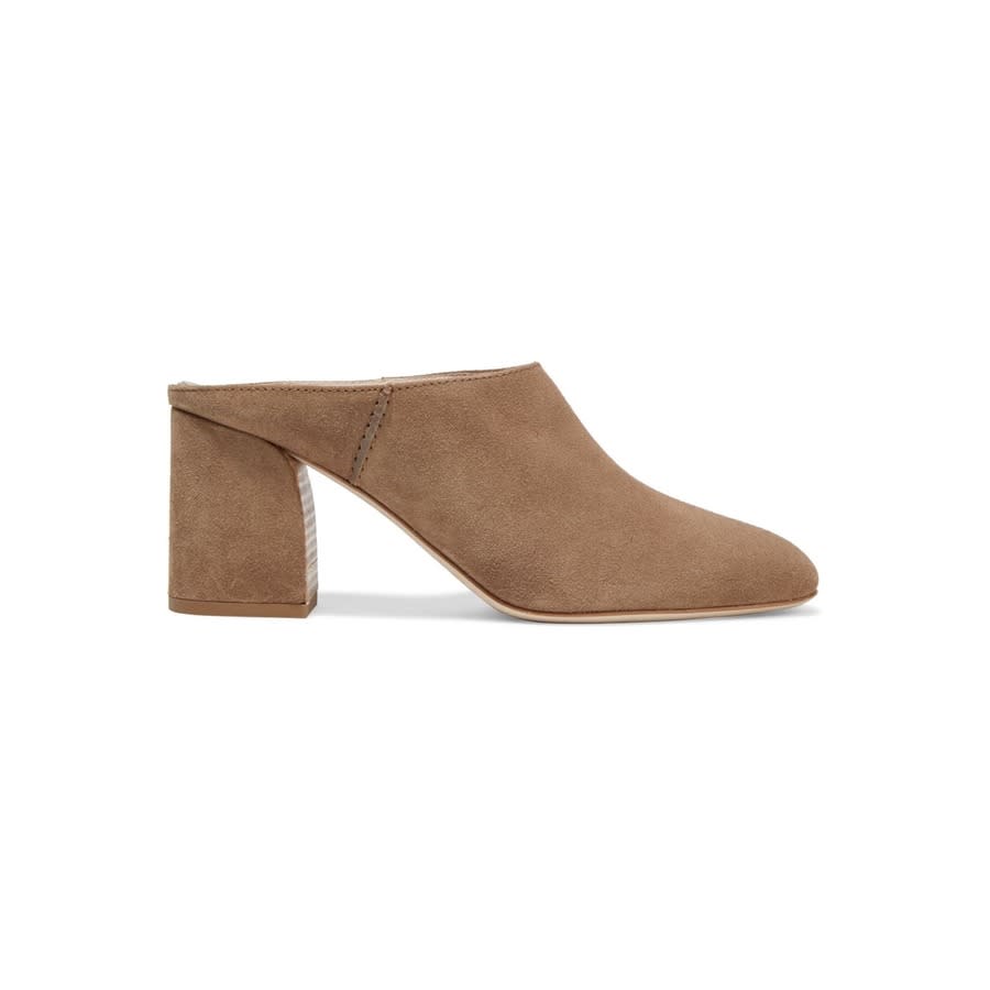 Tod's Tod's 80Mm Suede Mules XXW81A0X500RE0S812 - Shoes, Tods