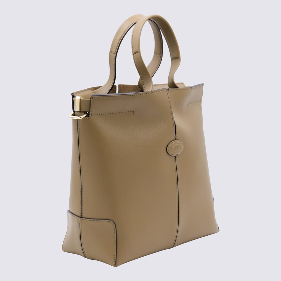 Tod's Tods Beige Leather Totes