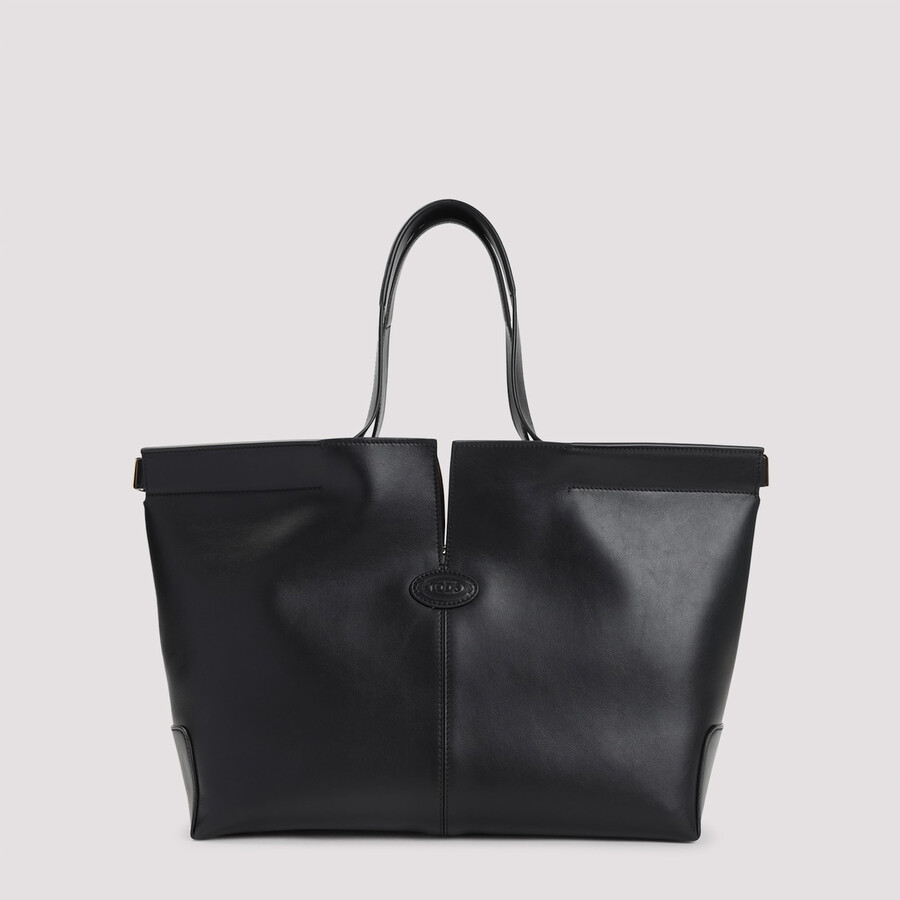 Tod's Tods Di Bag Folio Shoulder Bag In Black