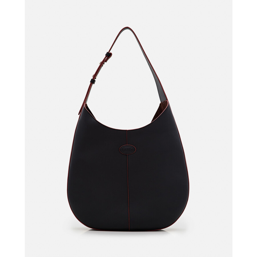 Tod's Tods Hobo Bag In Black