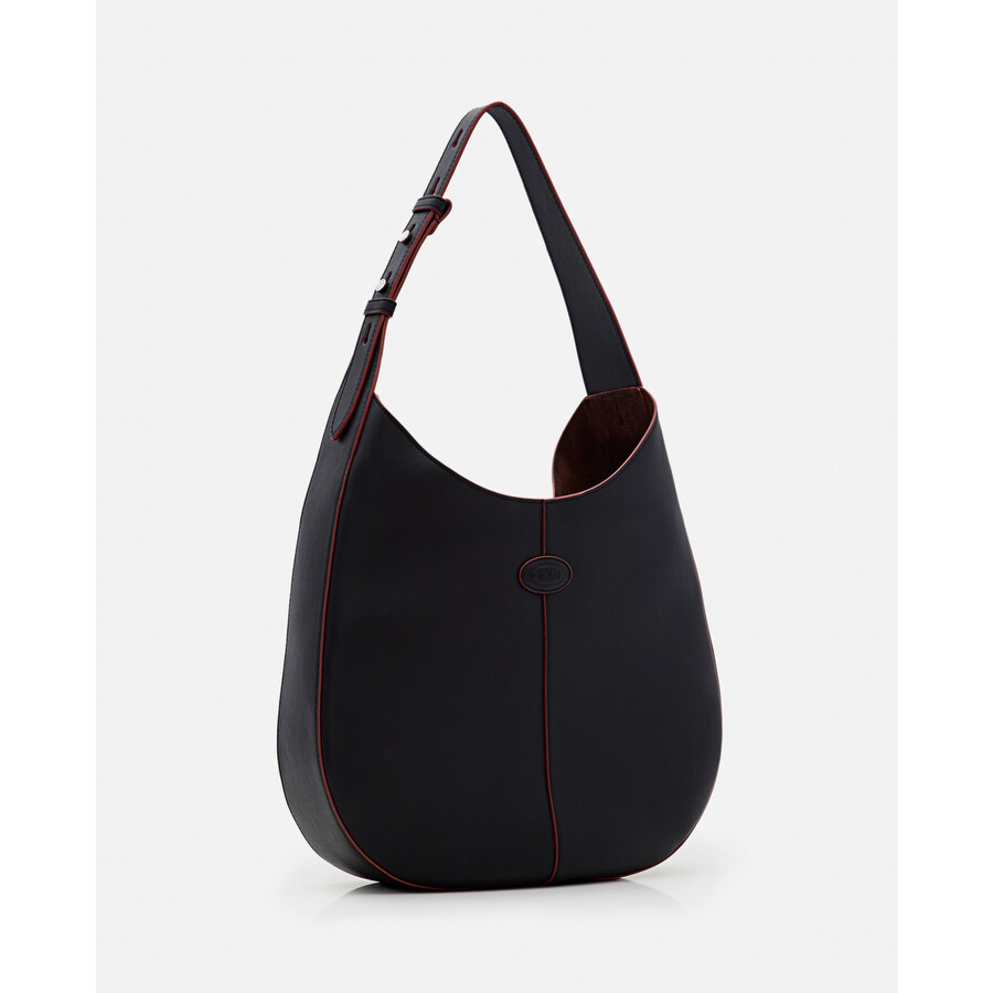 Tod's Tods Hobo Bag In Black
