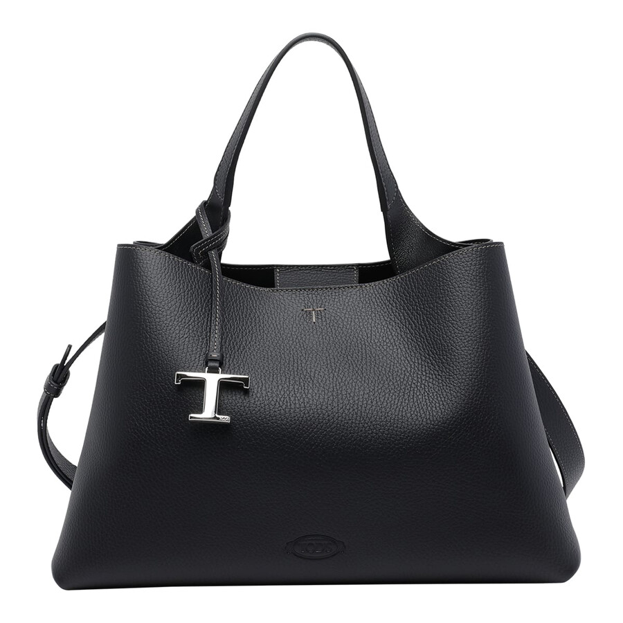 Tod's Medium Leather Handbag XBWAPAJ0300QRI_B999 - Handbags, Tods
