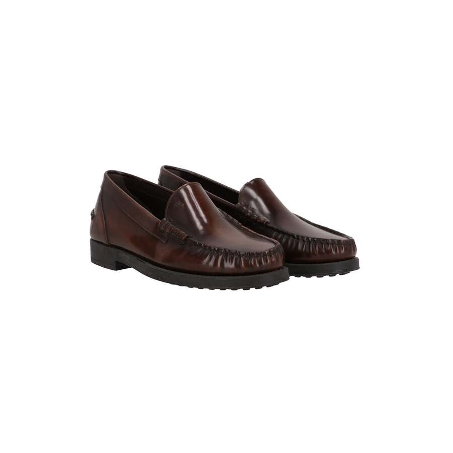 Tod's Men's Cognac Loafer, Size 10 XXM02I0EP30AKTS016 812625376809