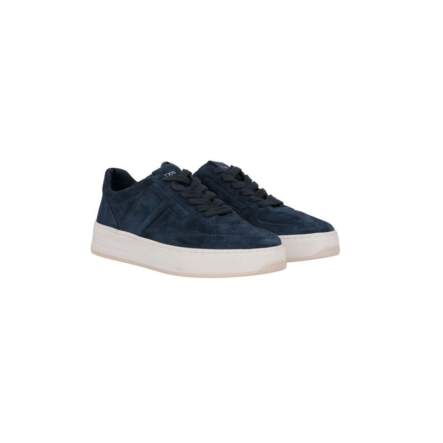Tod's Men's Dark Blue Sneaker, Size 7 XXM79B0BS10OA6U802