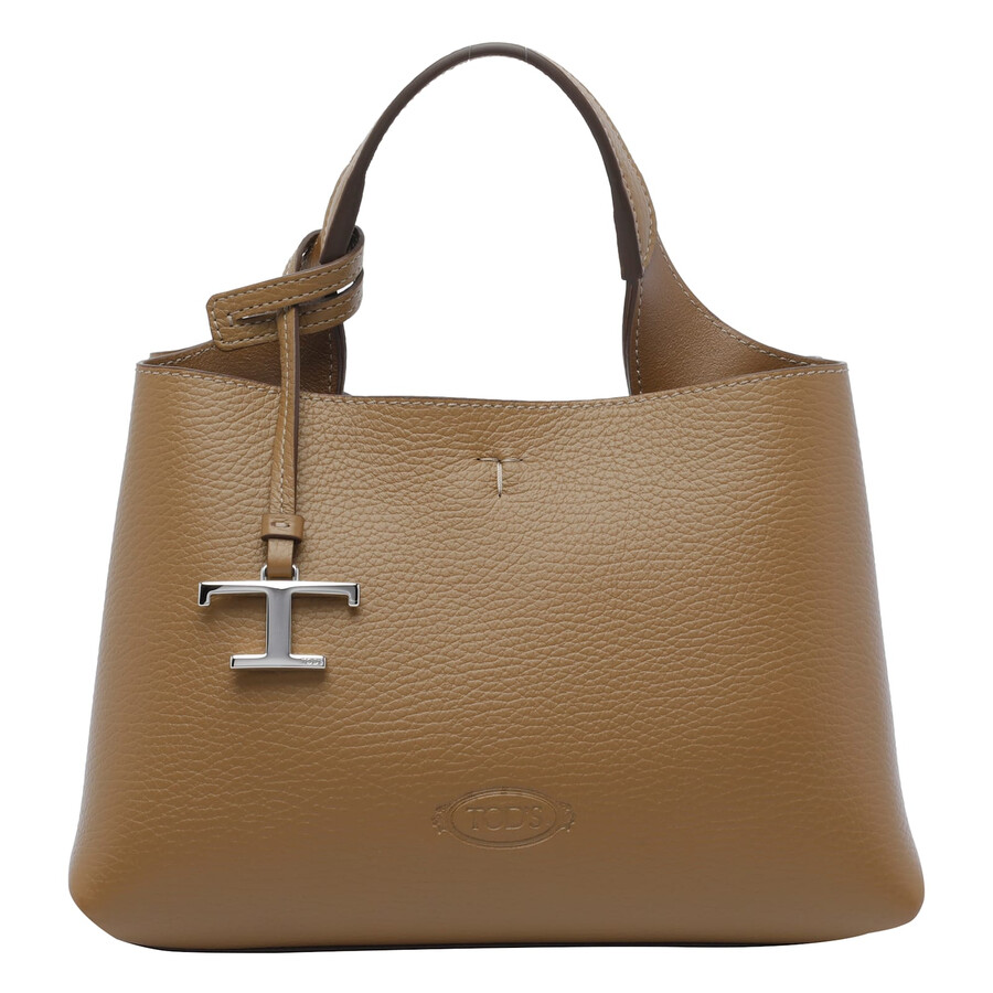 Tod's Tods Micro Leather Handbag In Brown