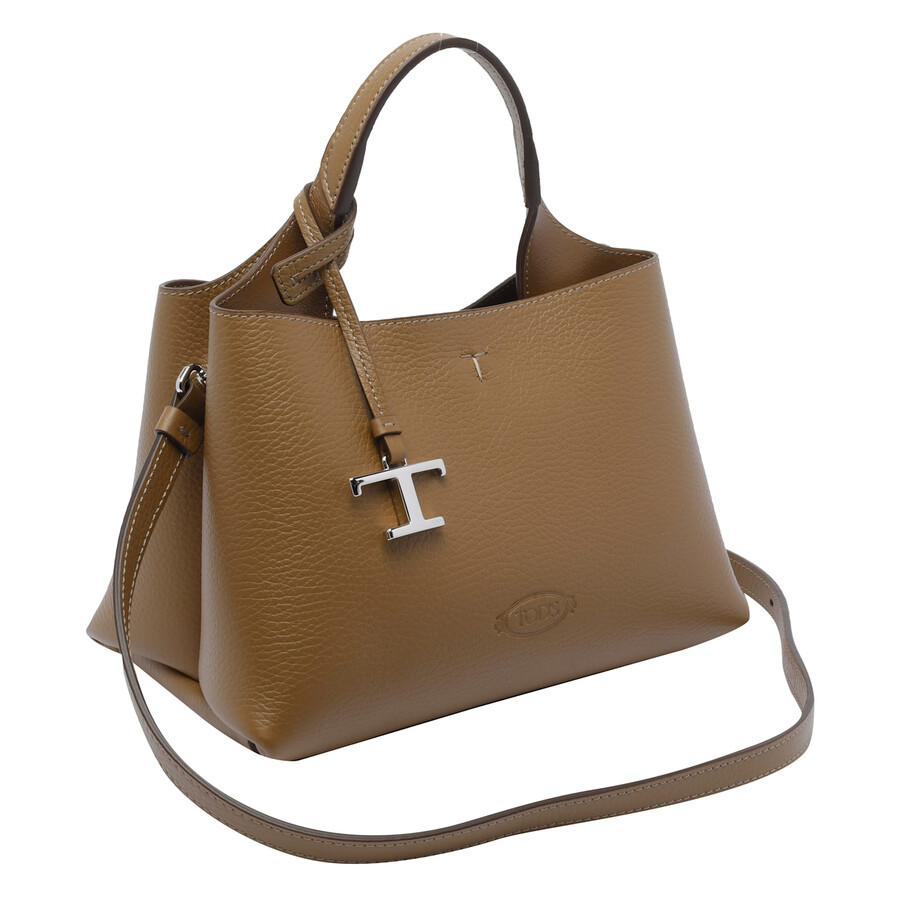 Tod's Tods Micro Leather Handbag In Brown