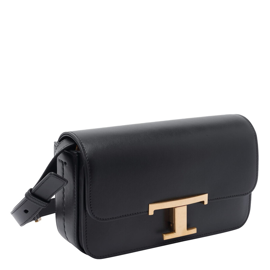 Tod's Tods Micro T Timeless Crossbody Bag In Black