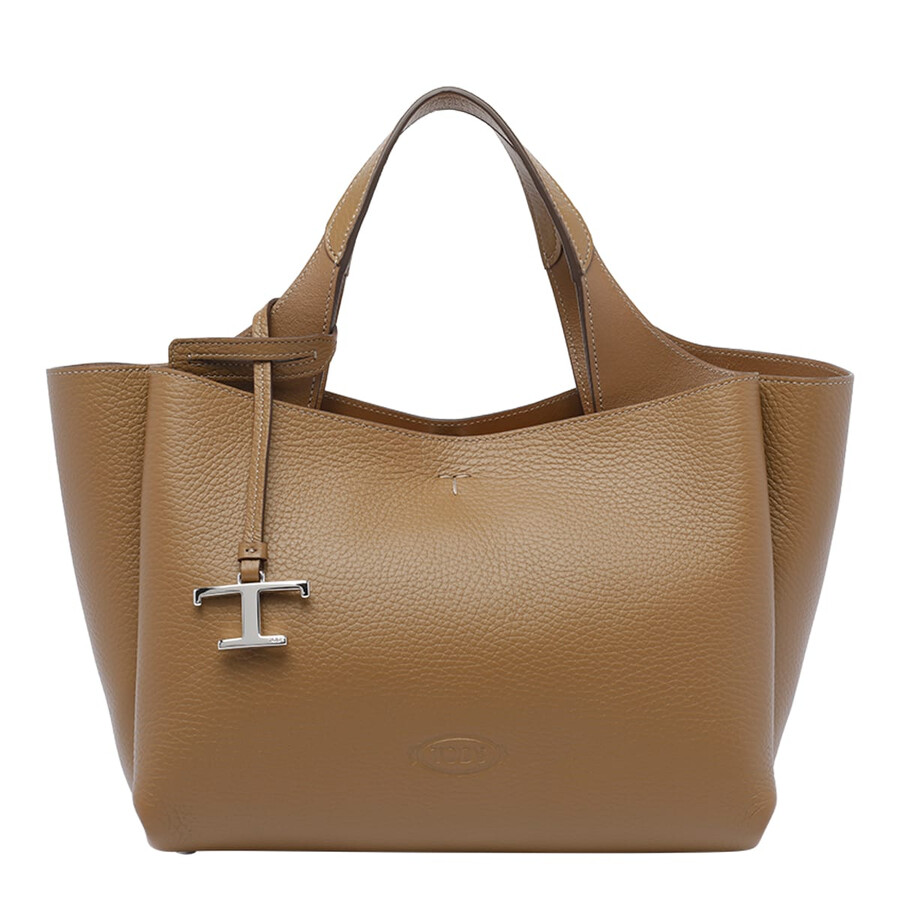 Tod's Tods Mini Leather Handbag In Sand