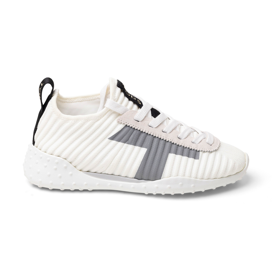 Tod's Tod's Ribbed Lace-Up Sneakers XXW14B0AC71J9EB001 - Shoes