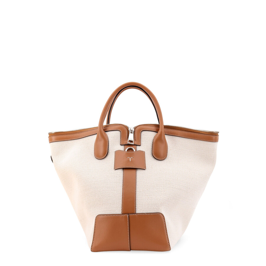 Tod's Tods Shoulder Bag In Neutral