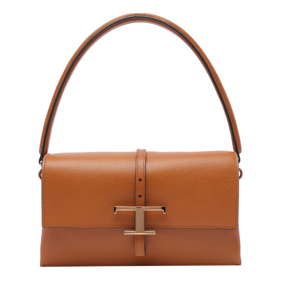 Tod's Tods T Timeless Flap Bag In Brown