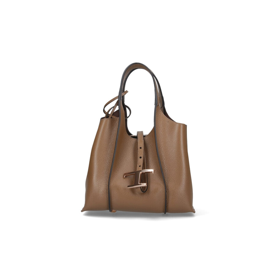 Tod's Tods T Timeless Mini Bag In Brown