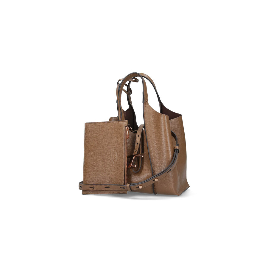 Tod's Tods T Timeless Mini Bag In Brown