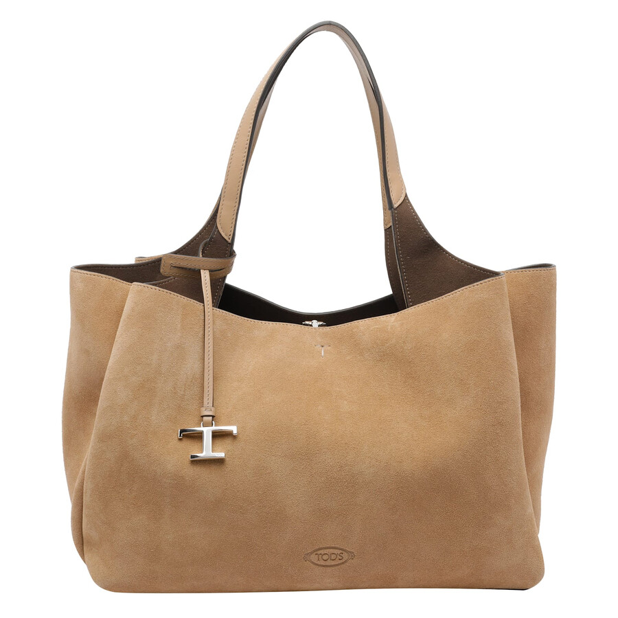 Tod's Tods Tods Logo Shoulder Bag In Brown