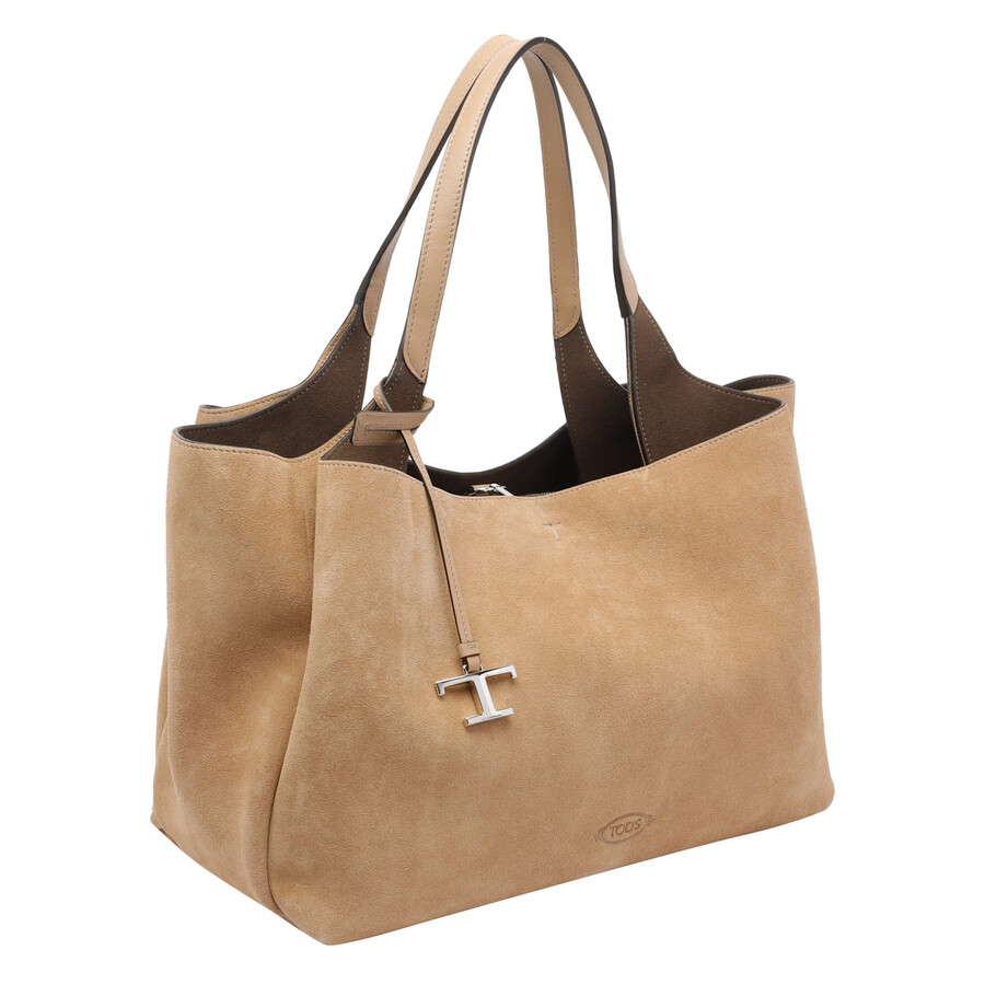 Tod's Tods Tods Logo Shoulder Bag In Brown