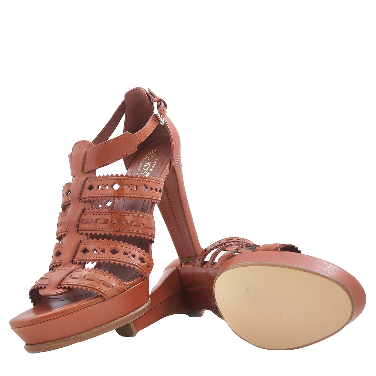 tods platform sandals