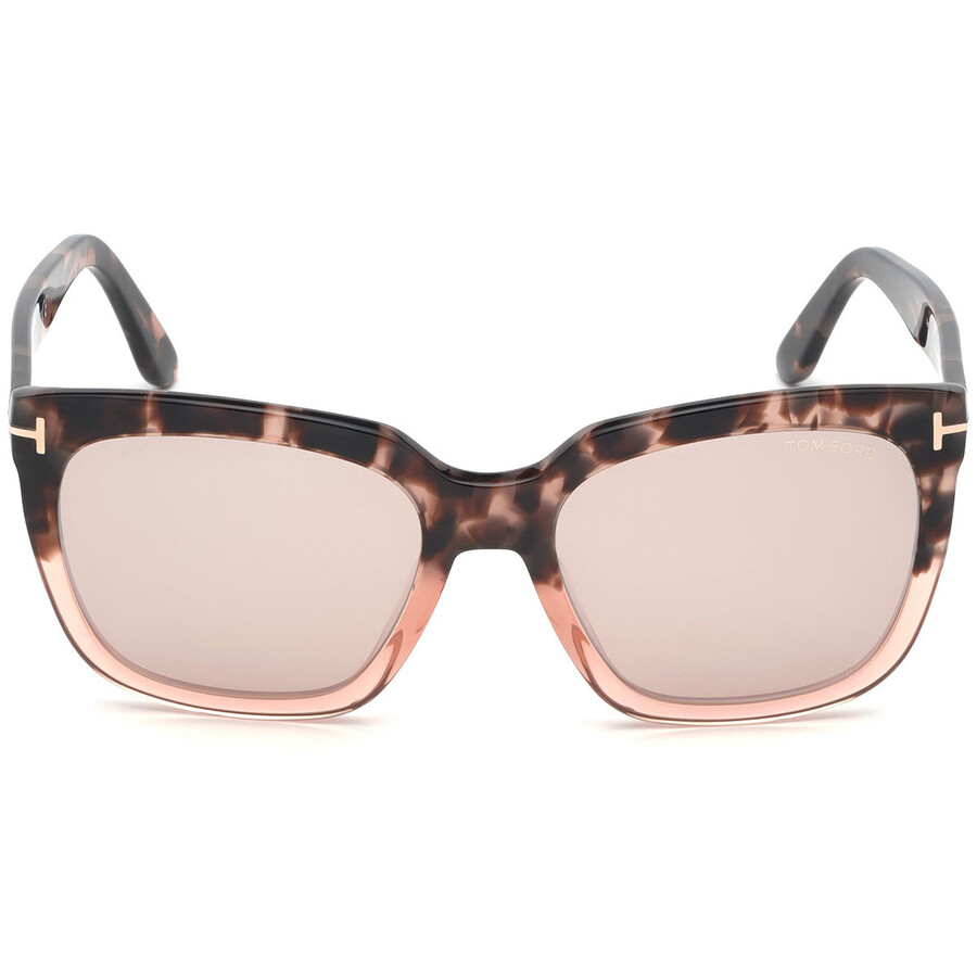 tom ford amarra 55mm square sunglasses