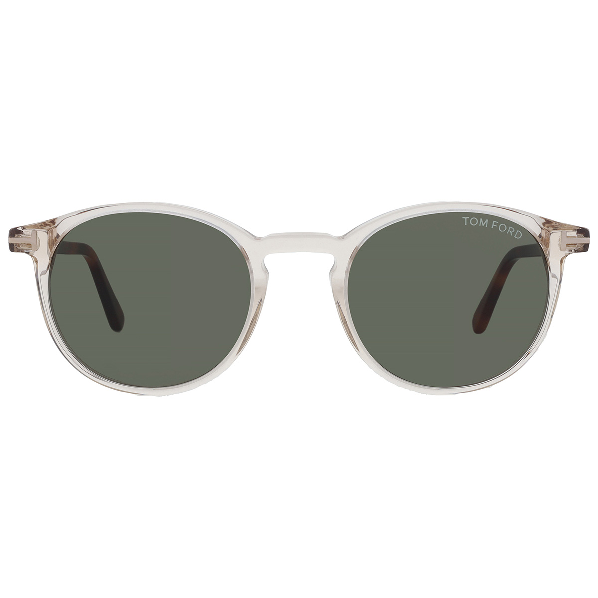 Tom Ford Andrea Green Oval Men's Sunglasses FT0539 45N 48