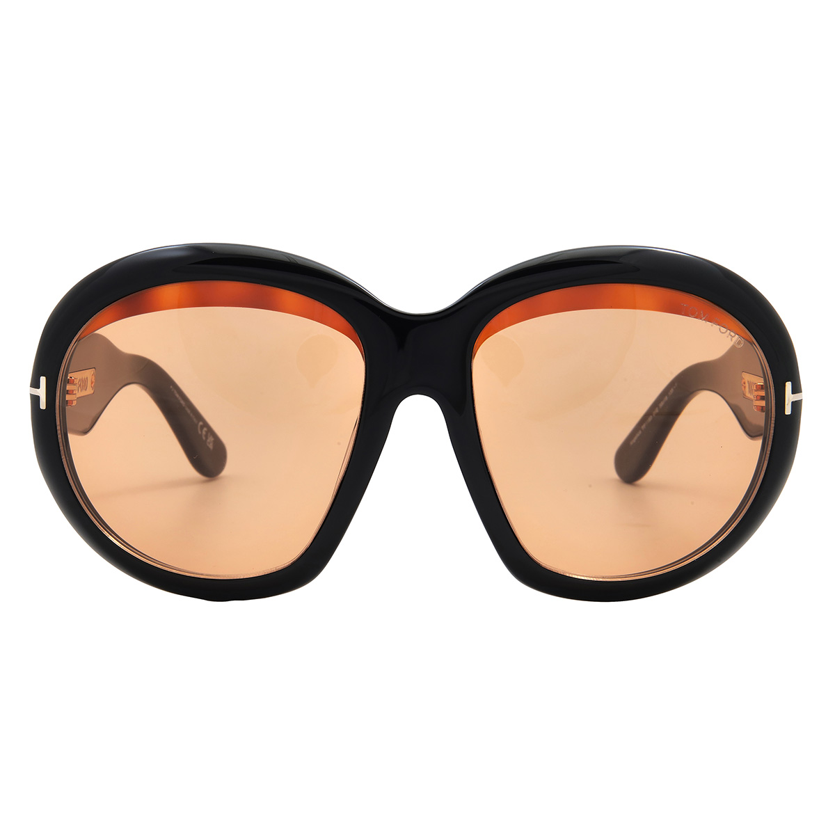 Tom Ford Angellica FT1193 01E Sunglasses - Black Frame, Brown Lenses Shop Tom Ford ANGELLICA FT1193 01E on Sale at BeyondStyle  main image 2