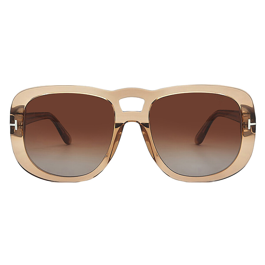 Tom Ford Billie Brown Gradient Pilot Ladies Sunglasses