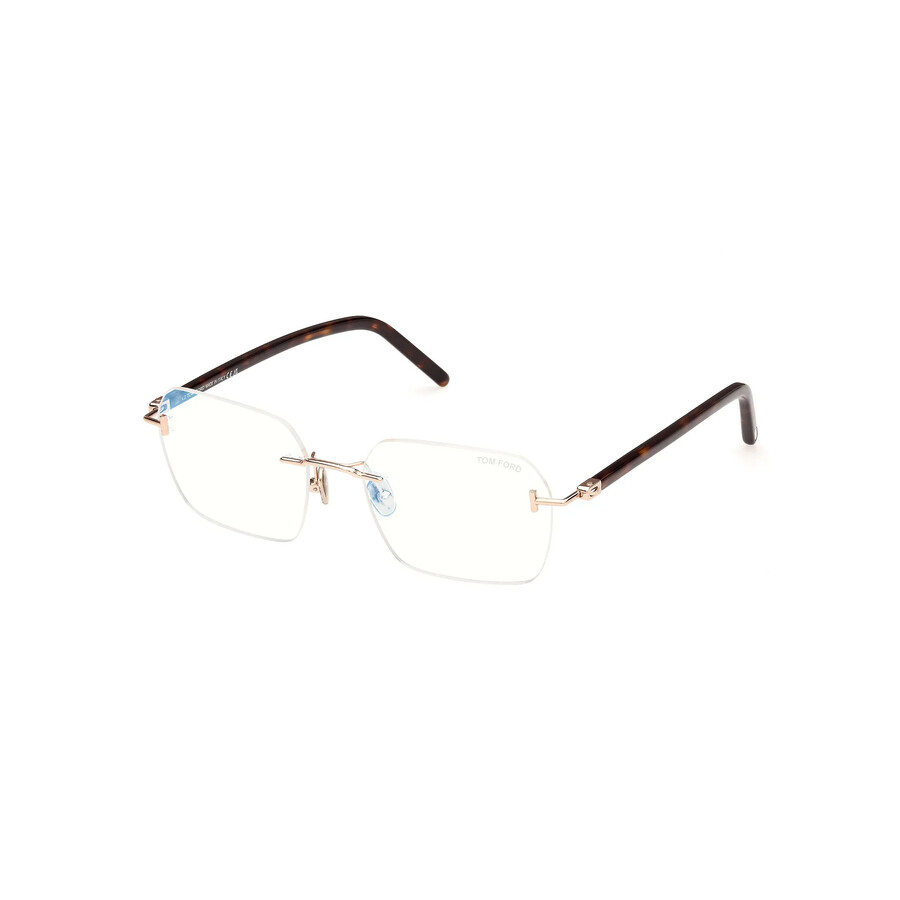 Tom Ford Blue Light Block Pilot Men's Eyeglasses Ft5934-b 028 54