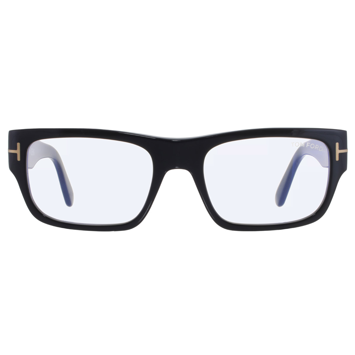 小物 TOM FORD Tom Ford Blue Light Block Rectangular Men's Eyeglasses FT6034-B