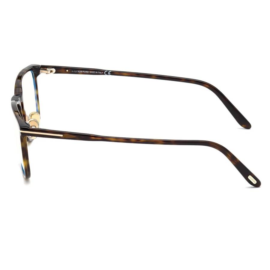 TOMFORD 블루 라이트 블록 스퀘어 남성 안경 FT5699-B 052 55