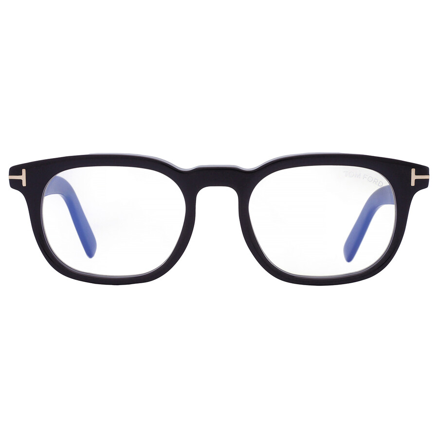 Tom Ford Blue Light Block Square Men's Eyeglasses Ft5930-d-b 001 52