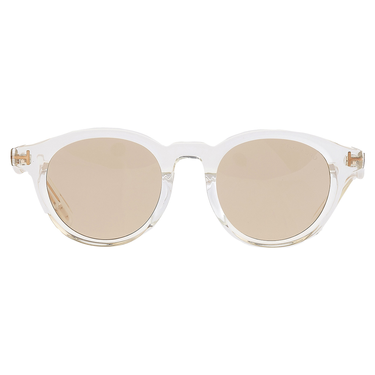 【TOM FORD EYEWEAR】 FT1123 D/S 26E 49 クリア Tom Ford Brown Oval Unisex Sunglasses FT1123-D 26E 49 889214481610