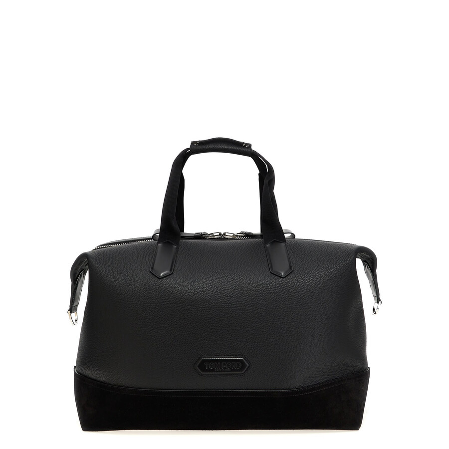 Tom Ford Buckley East West Tote Duffel Bag In Black