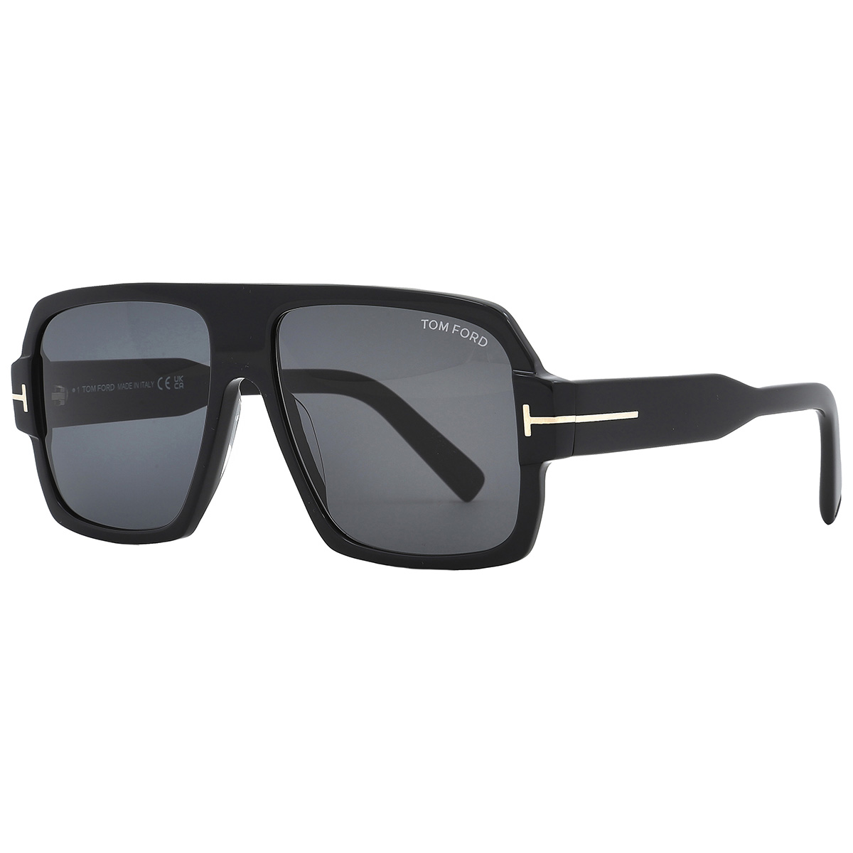 Tom Ford Camden Smoke Navigator Men's Sunglasses FT0933 01A 58