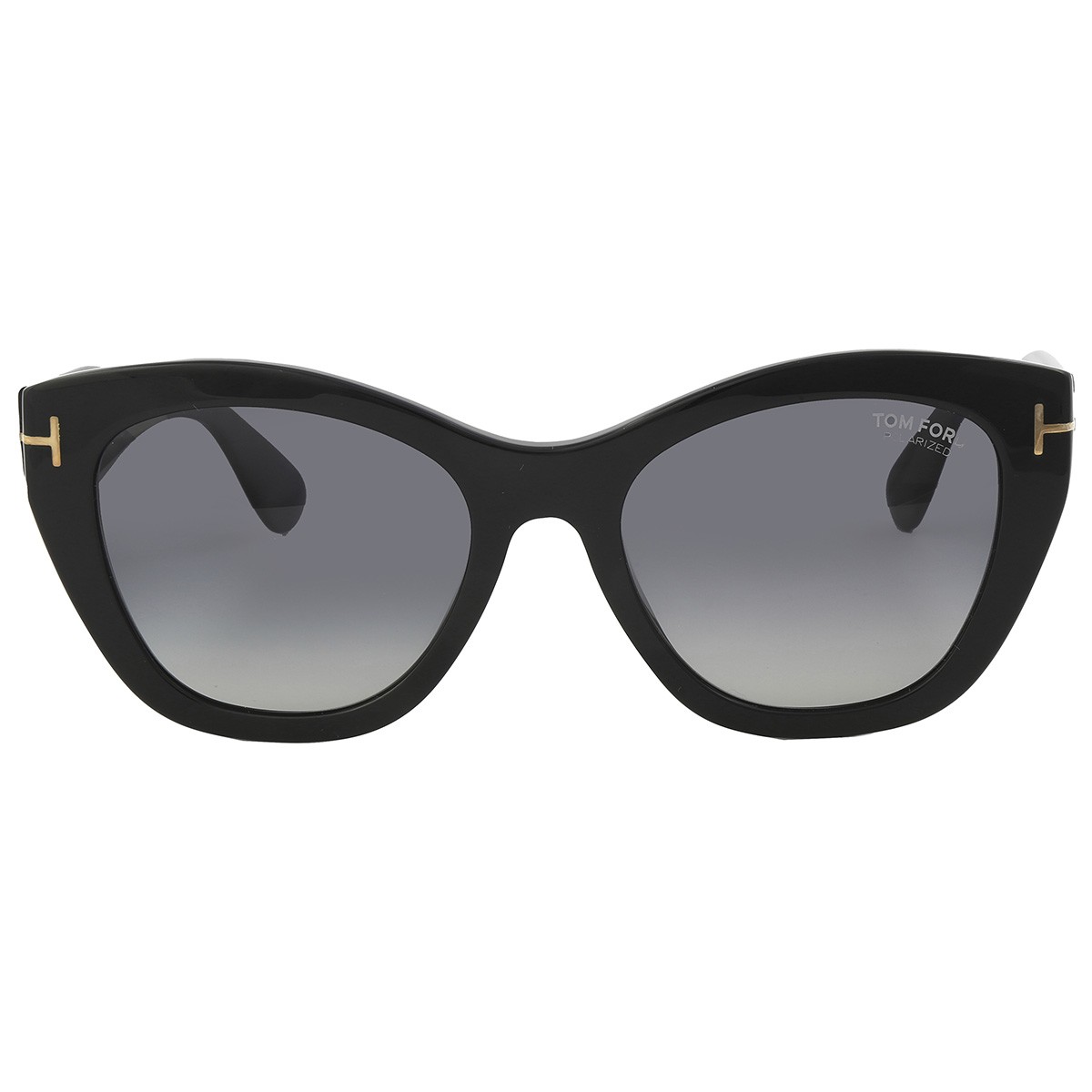 Tom Ford Cara FT0940 01D Sunglasses Black Cat Eye Frame, Smoke Polarized Lenses Tom Ford Cara FT0940 01D Cat Eye Sunglasses - Black  main image 2