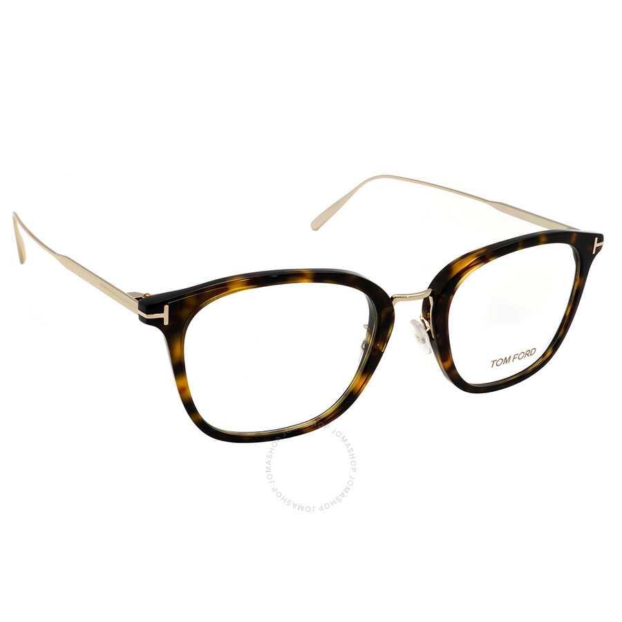 Tom Ford Demo Square Unisex Eyeglasses FT5570-K 052 53