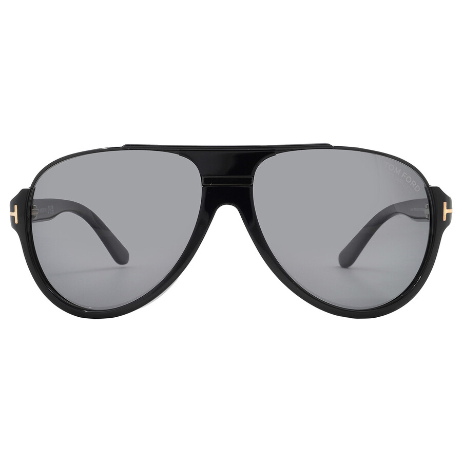 Tom Ford Dimitry Polarized Smoke Pilot Men 