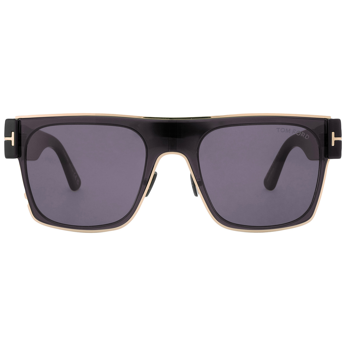 Tom Ford Edwin Smoke Browline Men's Sunglasses FT1073 01A 54