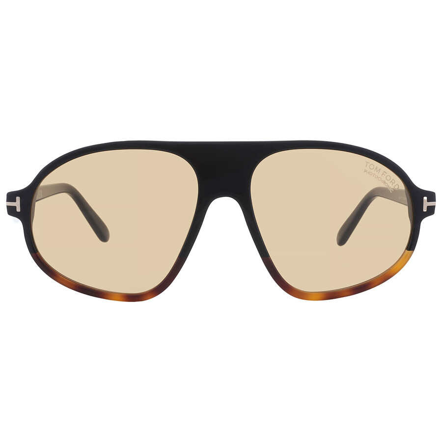 Tom Ford Erol Photochromatic Brown Pilot Men's Sunglasses Ft1178 56e 58