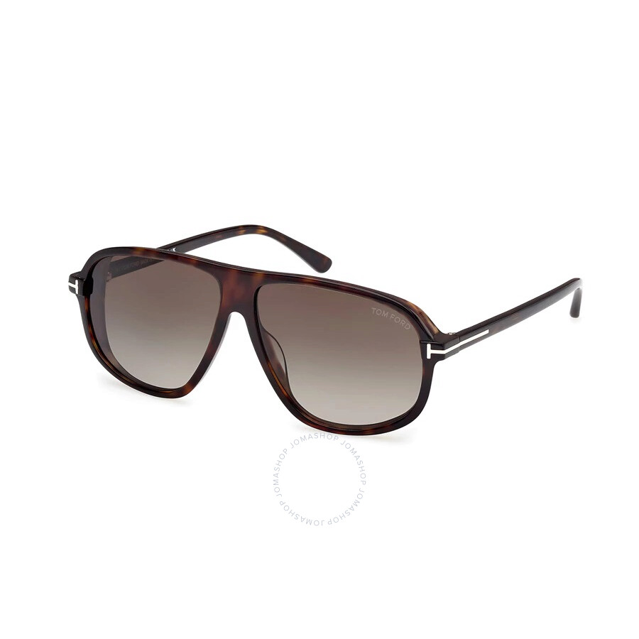 Tom Ford Guillaume Roviex Gradient Navigator Men's Sunglasses Ft1208 52k 61