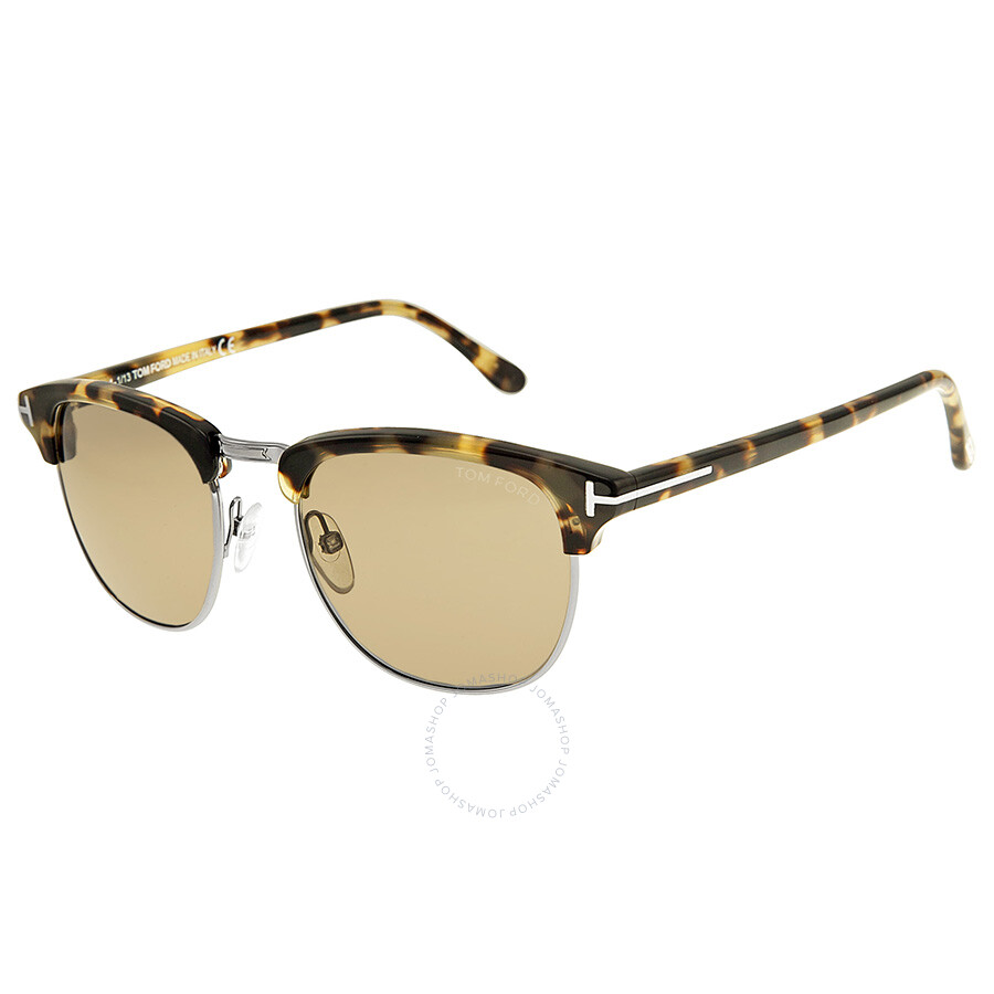 Tom Ford Henry Wayfarer Light Tortoise Sunglasses Tom Ford