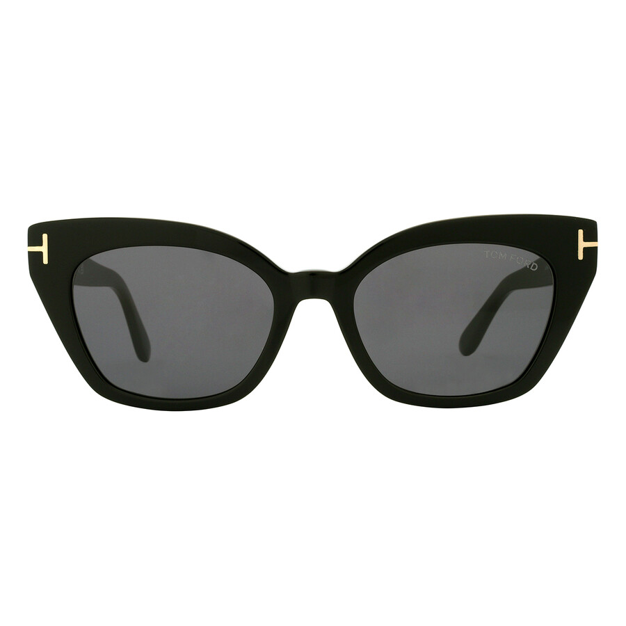 Tom Ford Juliette Smoke Cat Eye Ladies Sunglasses FT1031 01A