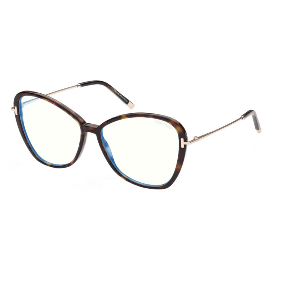 Tom Ford Ladies Black Cat Eye Eyeglass Frames Ft5769-b 052