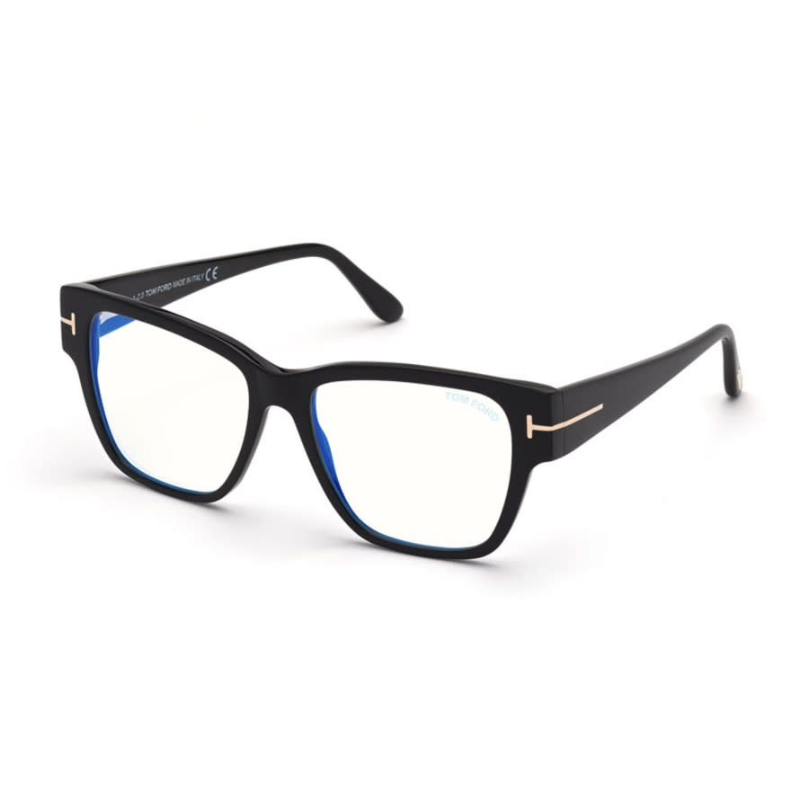 Tom Ford Ladies Black Square Eyeglass Frames Ft5745-b 001