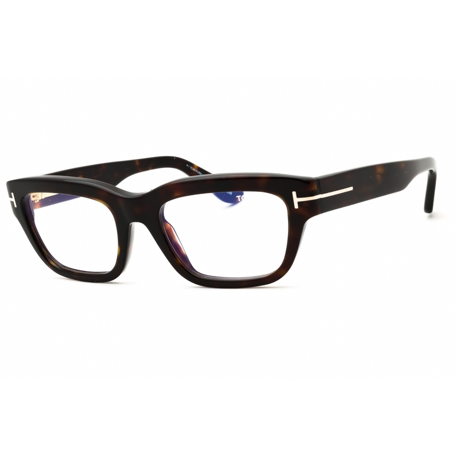 Tom Ford Ladies Brown Rectangular Eyeglass Frames Ft6045b