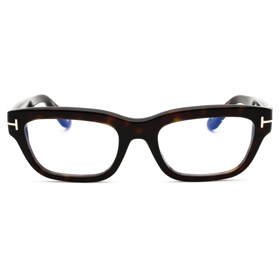 Tom Ford Ladies Brown Rectangular Eyeglass Frames Ft6045b