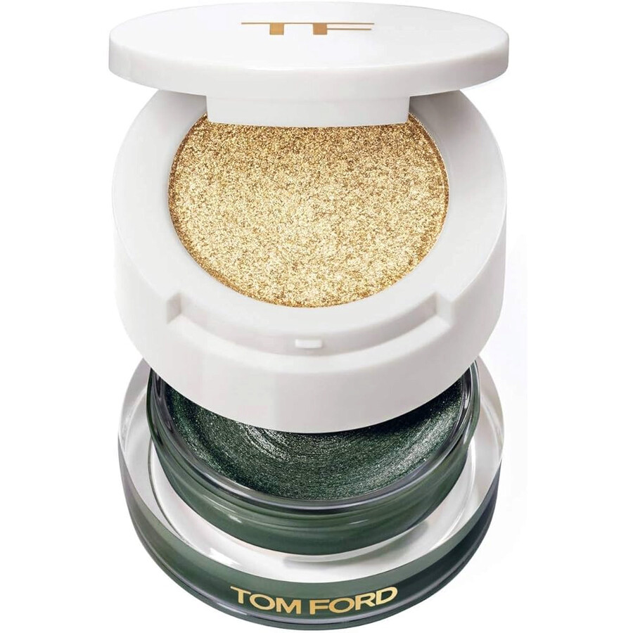 Shop Tom Ford Ladies Cream + Powder Eye Color 0.07 oz Emerald Isles Makeup 888066074605