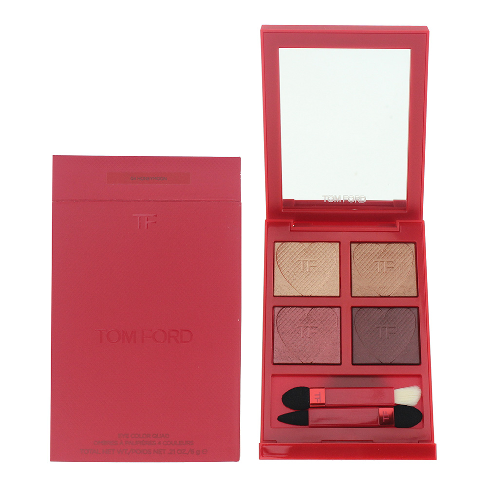 Tom Ford Ladies Eye Color Quad Eyeshadow Palette 0.21 oz 04 Honeymoon Makeup 888066154727