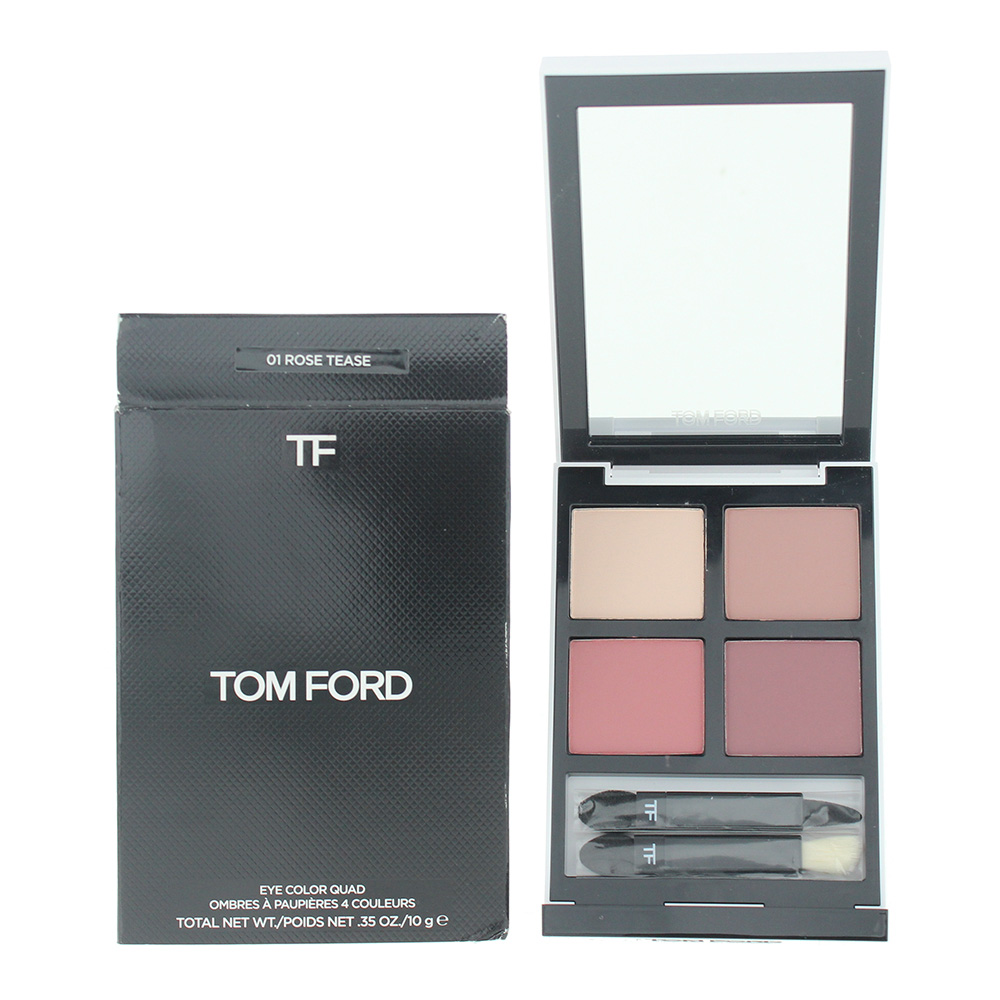 Tom Ford Ladies Eye Color Quad Eyeshadow Palette 0.35 oz 01 Rose Tease Makeup 888066143868