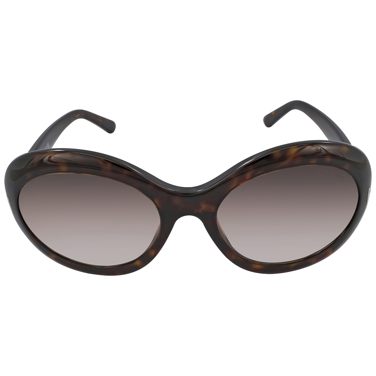 Tom Ford Liya Brown Gradient Round Ladies Sunglasses Ft0918 52f 60 In ["brown"]