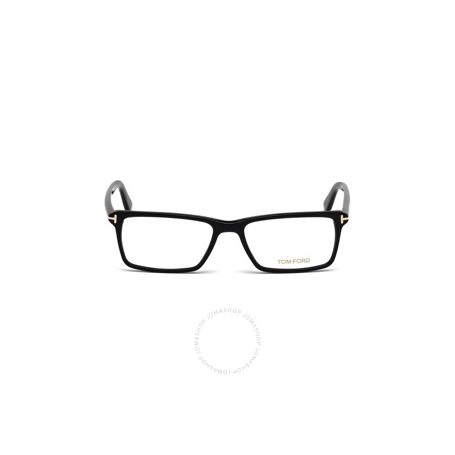 Tom Ford Demo Rectangular Men's Eyeglasses Ft5408 001 56 In Black